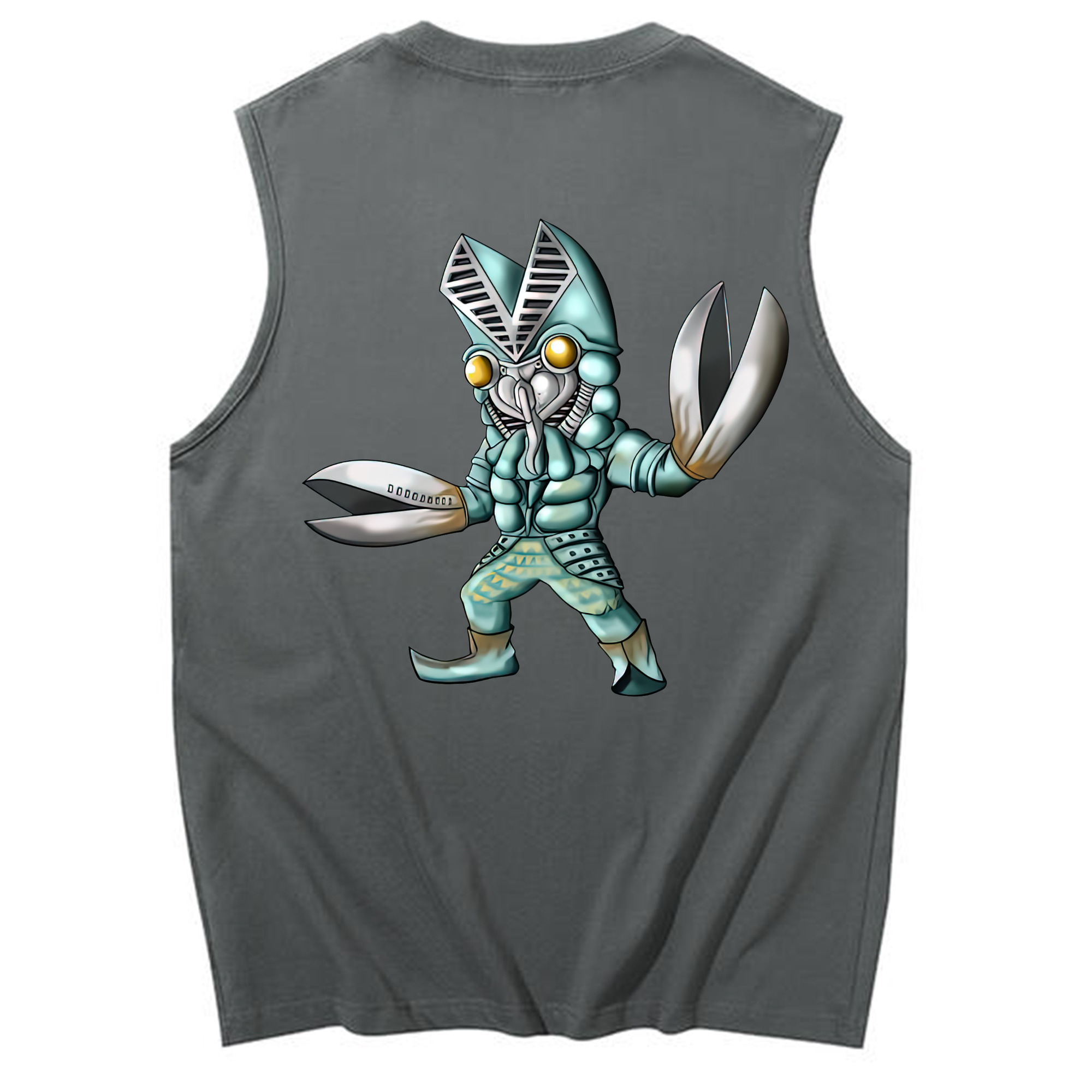 （画像用） ウルトラマン Ultraman コットン100％タンクトップ（背面プリント）